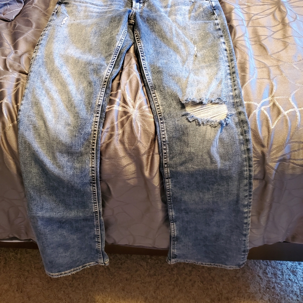 Silver BootCut Jeans